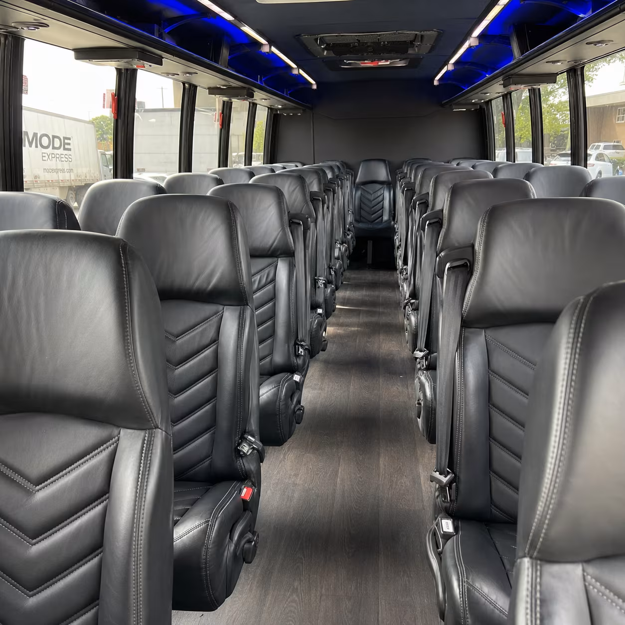 cherry hill sporting event transportation onboard seating